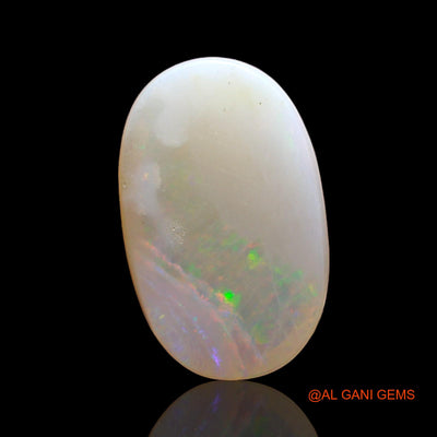 Natural Fire Opal Gemstone 3.00 Cts Loose Oval Cabochon From Australia 14x8x4 mm AD-933