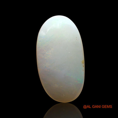 Natural Untreated Fire Opal Loose Gemstone Oval Cabochon From Australia 2.00 Cts 15x8x3 mm AD-935