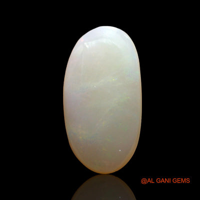 Natural Untreated Fire Opal Loose Gemstone Oval Cabochon From Australia 2.00 Cts 15x8x3 mm AD-935