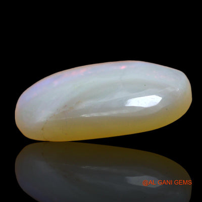 Natural Fire Opal Gemstone 2.00 Cts Loose Oval Cabochon From Australia 13x8x3 mm AD-938