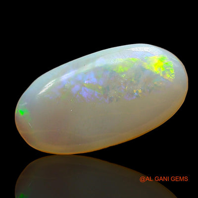 2.00 Cts Natural Australian Fire Opal Oval Cabochon Loose Gemstone For Jewelry 14x7x2 mm AD-939