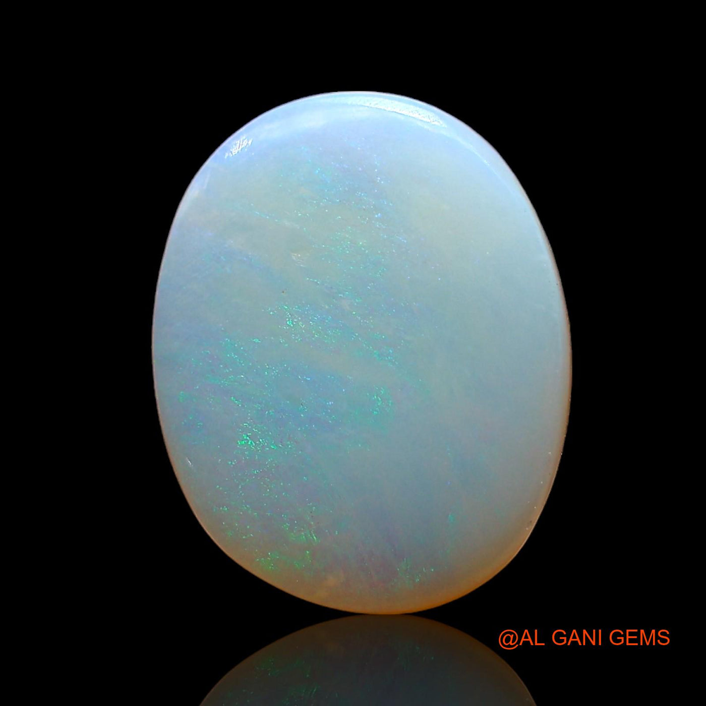 2.00 Cts Natural Australian Fire Opal Oval Cabochon Loose Gemstone For Jewelry 12x10x3 mm AD-940