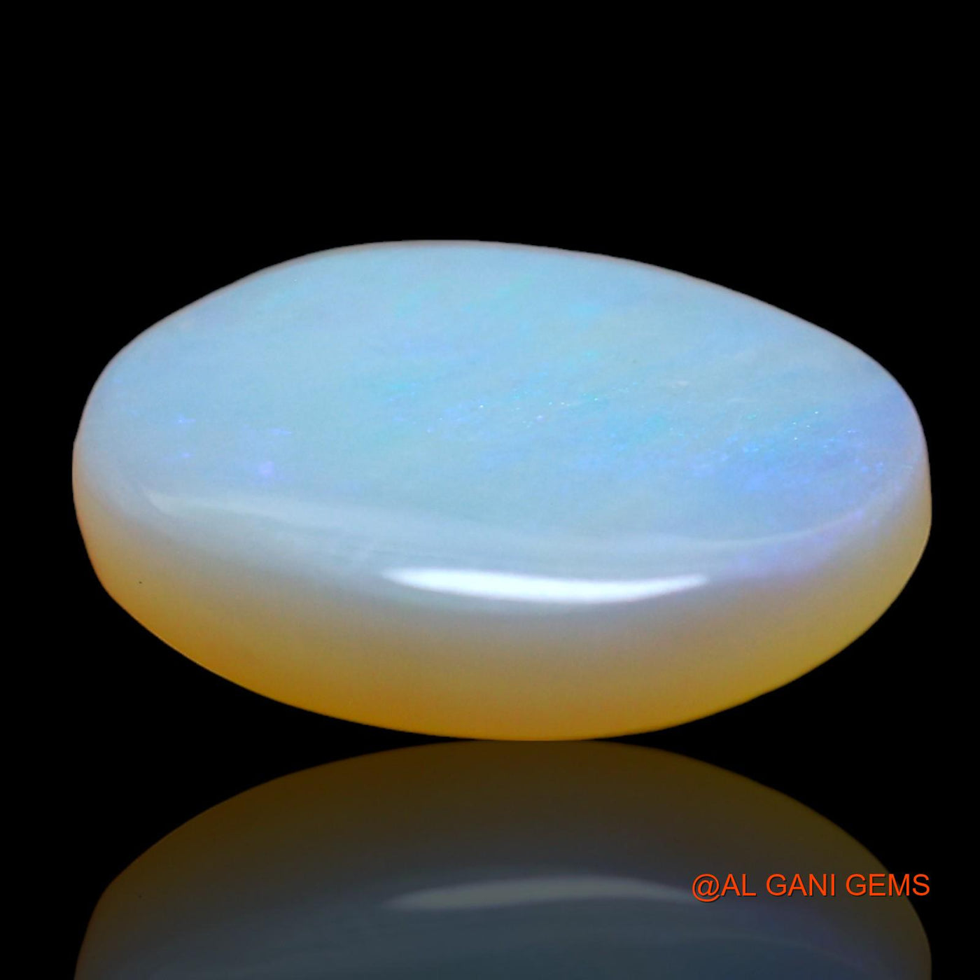 2.00 Cts Natural Australian Fire Opal Oval Cabochon Loose Gemstone For Jewelry 12x10x3 mm AD-940