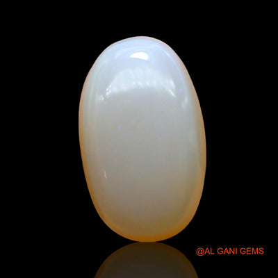 Natural Untreated Fire Opal Loose Gemstone Oval Cabochon From Australia 3.00 Cts 14x8x4 mm AD-941