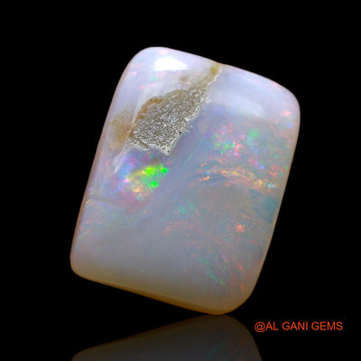 3.00 Cts Natural Australian Fire Opal Loose Gemstone Square Cabochon 11x9x3 mm AD-943