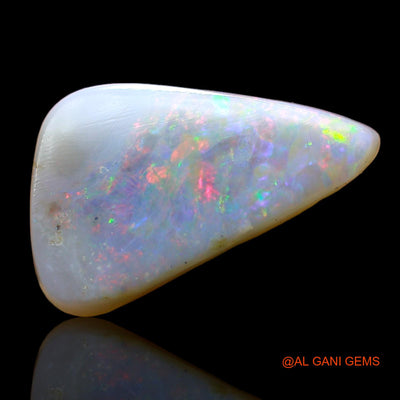 Natural Untreated Fire Opal Loose Gemstone Fancy Cabochon From Australia 2.00 Cts 14x8x2 mm AD-944