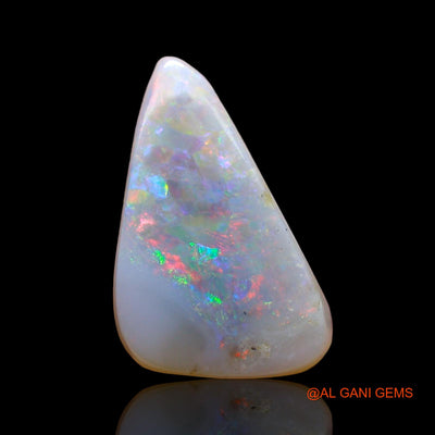 Natural Untreated Fire Opal Loose Gemstone Fancy Cabochon From Australia 2.00 Cts 14x8x2 mm AD-944