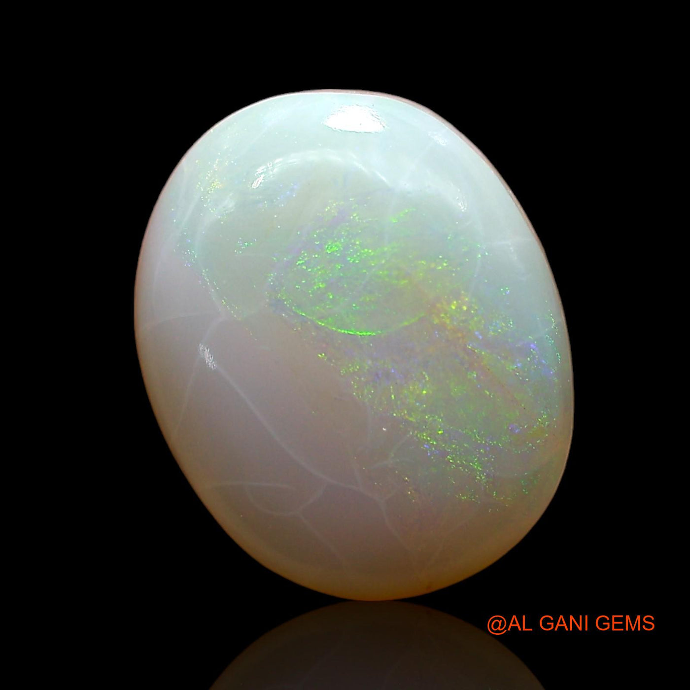 Natural Untreated Fire Opal Loose Gemstone Oval Cabochon From Australia 3.00 Cts 12x10x3 mm AD-947