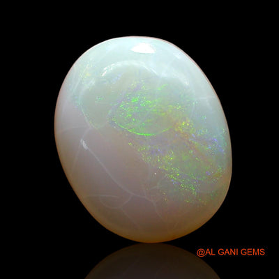 Natural Untreated Fire Opal Loose Gemstone Oval Cabochon From Australia 3.00 Cts 12x10x3 mm AD-947