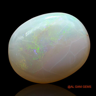 Natural Untreated Fire Opal Loose Gemstone Oval Cabochon From Australia 3.00 Cts 12x10x3 mm AD-947
