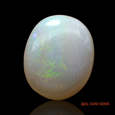 Natural Untreated Fire Opal Loose Gemstone Oval Cabochon From Australia 3.00 Cts 12x10x3 mm AD-947