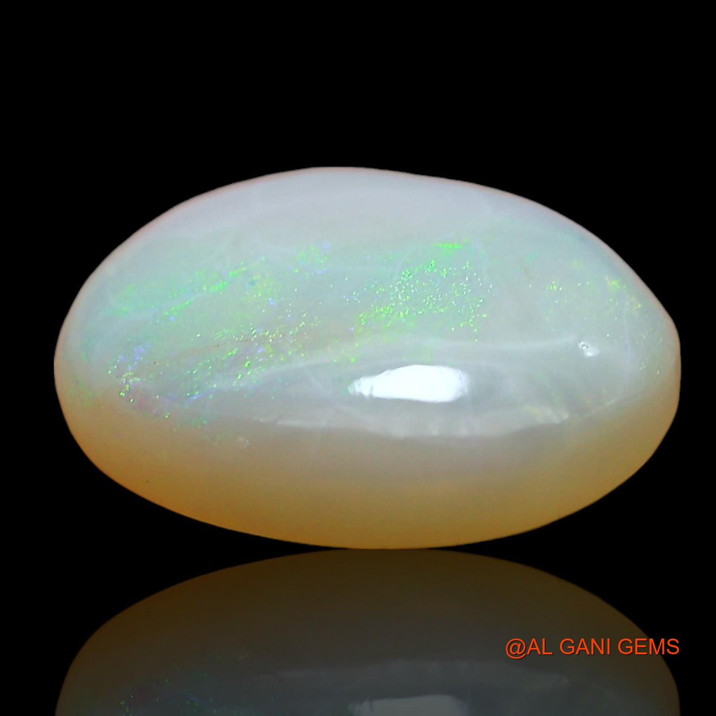 Natural Untreated Fire Opal Loose Gemstone Oval Cabochon From Australia 3.00 Cts 12x10x3 mm AD-947