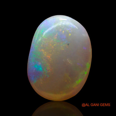 Natural Fire Opal Gemstone 1.00 Cts Loose Oval Cabochon From Australia 12x9x2 mm AD-949