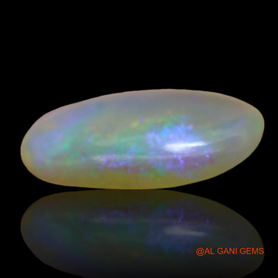 Natural Fire Opal Gemstone 1.00 Cts Loose Oval Cabochon From Australia 12x9x2 mm AD-949