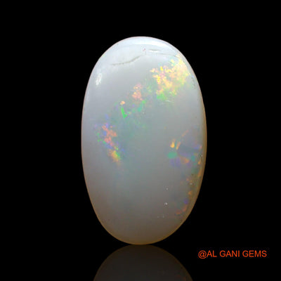 2.00 Cts Natural Australian Fire Opal Loose Gemstone Oval Cabochon 15x9x2 mm AD-94