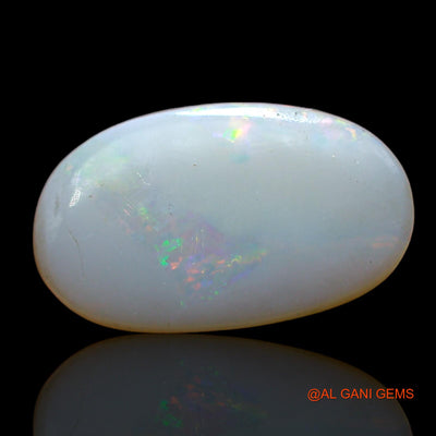 2.00 Cts Natural Australian Fire Opal Loose Gemstone Oval Cabochon 15x9x2 mm AD-94