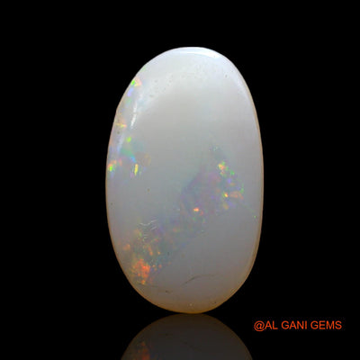 2.00 Cts Natural Australian Fire Opal Loose Gemstone Oval Cabochon 15x9x2 mm AD-94