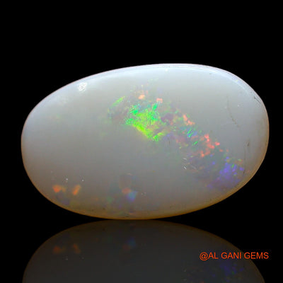 2.00 Cts Natural Australian Fire Opal Loose Gemstone Oval Cabochon 15x9x2 mm AD-94