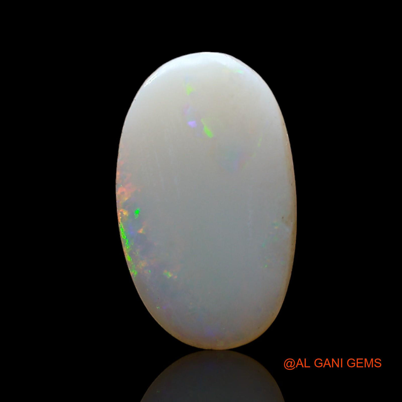 2.00 Cts Natural Australian Fire Opal Loose Gemstone Oval Cabochon 15x9x2 mm AD-94