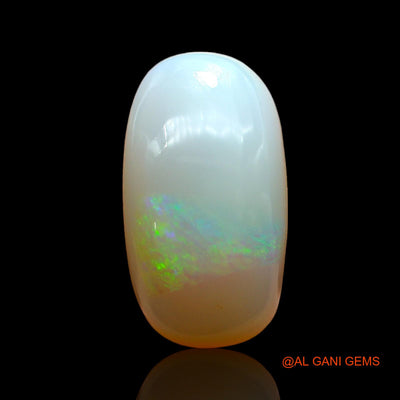 Natural Untreated Fire Opal Loose Gemstone Oval Cabochon From Australia 3.00 Cts 14x7x5 mm AD-951