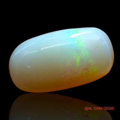 Natural Untreated Fire Opal Loose Gemstone Oval Cabochon From Australia 3.00 Cts 14x7x5 mm AD-951