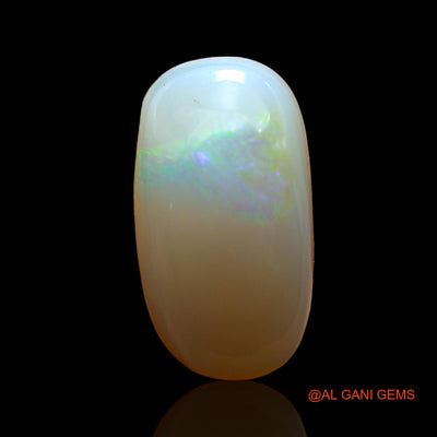 Natural Untreated Fire Opal Loose Gemstone Oval Cabochon From Australia 3.00 Cts 14x7x5 mm AD-951