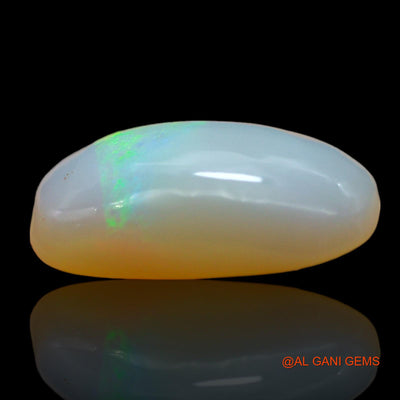 Natural Untreated Fire Opal Loose Gemstone Oval Cabochon From Australia 3.00 Cts 14x7x5 mm AD-951