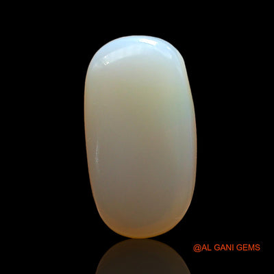 Natural Untreated Fire Opal Loose Gemstone Oval Cabochon From Australia 3.00 Cts 14x7x5 mm AD-951