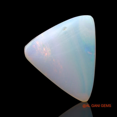 1.00 Cts Natural Australian Fire Opal Trillion Cabochon Loose Gemstone For Jewelry 11x10x2 mm AD-953
