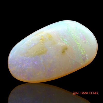 2.00 Cts Natural Australian Fire Opal Oval Cabochon Loose Gemstone For Jewelry 14x8x3 mm AD-954