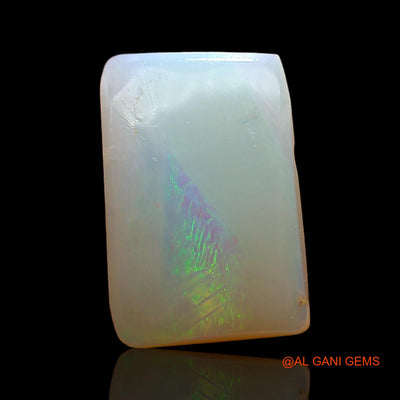 2.00 Cts Natural Australian Fire Opal Loose Gemstone Square Cabochon 12x8x3 mm AD-957