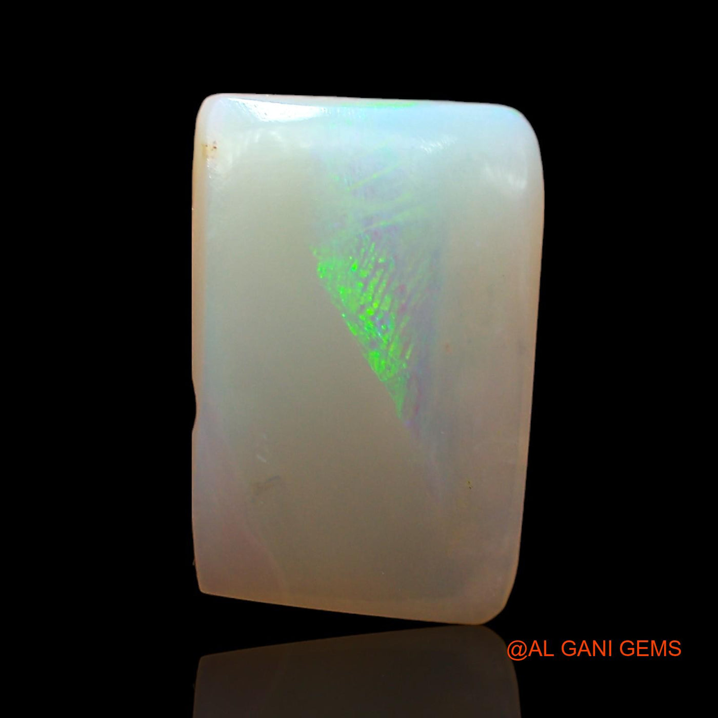 2.00 Cts Natural Australian Fire Opal Loose Gemstone Square Cabochon 12x8x3 mm AD-957