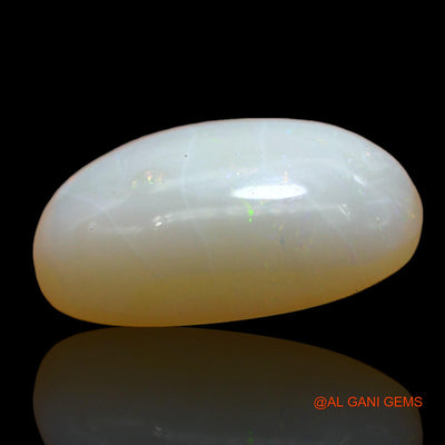 Natural Untreated Fire Opal Loose Gemstone Oval Cabochon From Australia 3.00 Cts 12x8x4 mm AD-959