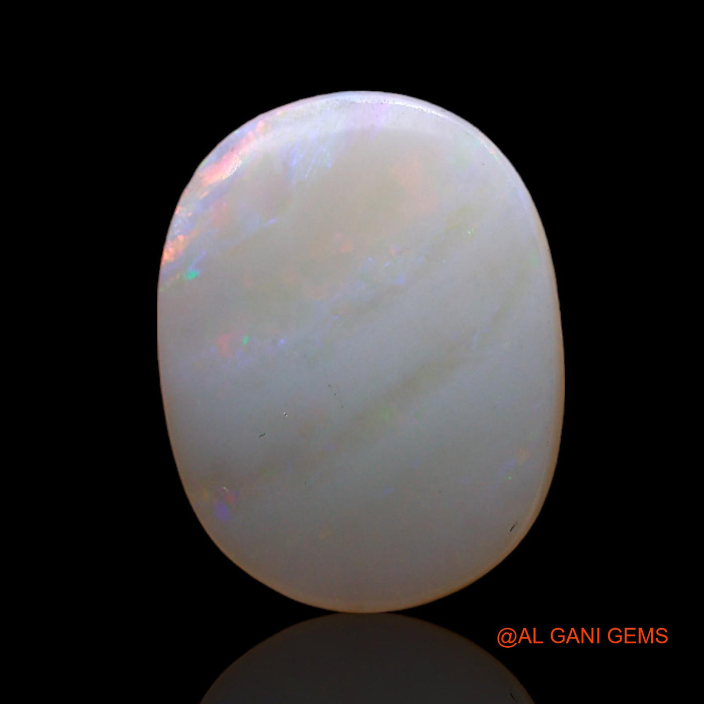 Natural Untreated Fire Opal Loose Gemstone Oval Cabochon From Australia 2.00 Cts 14x11x2 mm AD-95