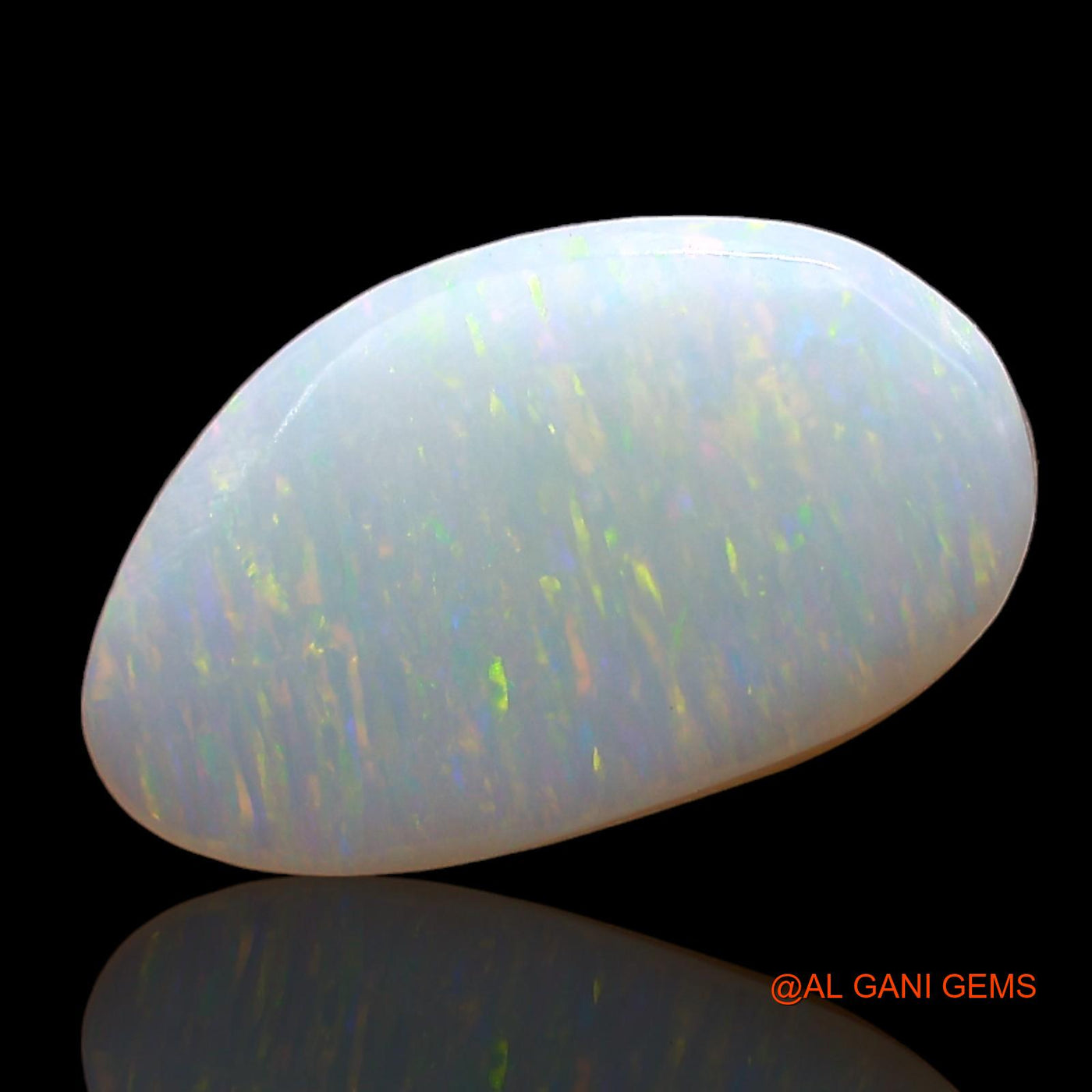 2.00 Cts Natural Australian Fire Opal Loose Gemstone Fancy Cabochon 13x8x2 mm AD-961