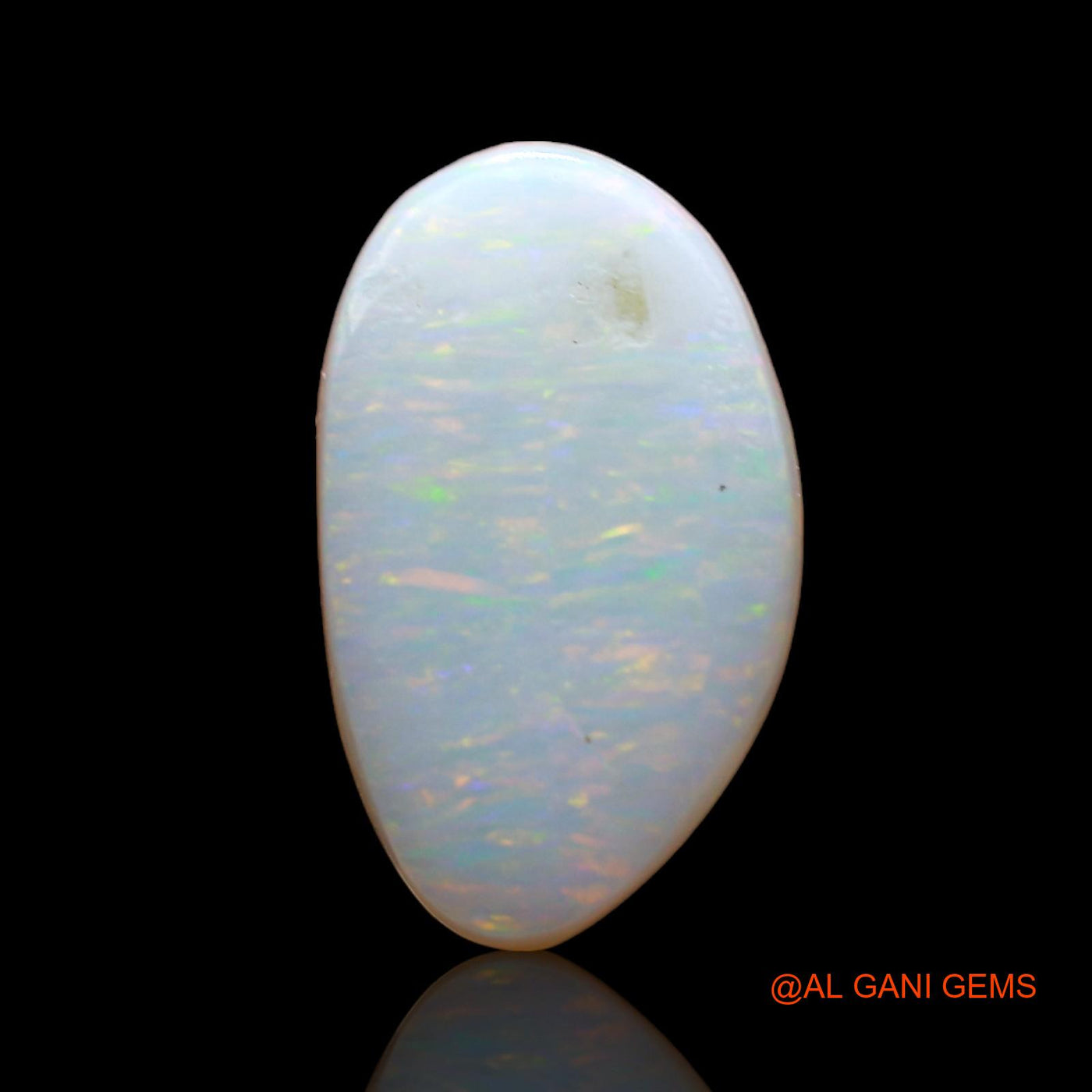 2.00 Cts Natural Australian Fire Opal Loose Gemstone Fancy Cabochon 13x8x2 mm AD-961