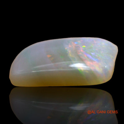 Natural Fire Opal Gemstone 2.00 Cts Loose Square Cabochon From Australia 11x8x3 mm AD-962