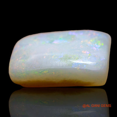 Natural Fire Opal Gemstone 2.00 Cts Loose Square Cabochon From Australia 10x8x3 mm AD-963