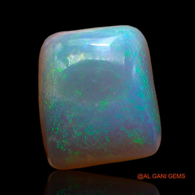 3.00 Cts Natural Australian Fire Opal Loose Gemstone Square Cabochon 10x9x4 mm AD-965