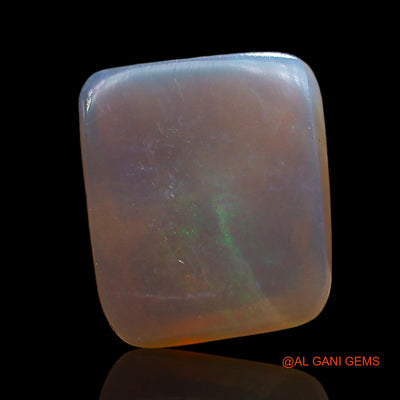 3.00 Cts Natural Australian Fire Opal Loose Gemstone Square Cabochon 10x9x4 mm AD-965