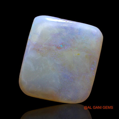 2.00 Cts Natural Australian Fire Opal Loose Gemstone Square Cabochon 10x9x3 mm AD-968
