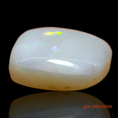 Natural Fire Opal Gemstone 3.00 Cts Loose Square Cabochon From Australia 10x9x3 mm AD-972