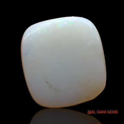 Natural Fire Opal Gemstone 3.00 Cts Loose Square Cabochon From Australia 10x9x3 mm AD-972