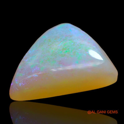 2.00 Cts Natural Australian Fire Opal Loose Gemstone Trillion Cabochon 10x9x3 mm AD-973