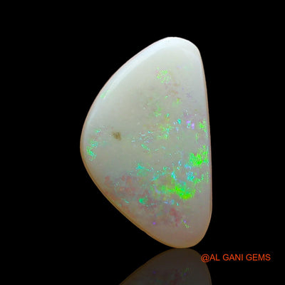 1.00 Cts Natural Australian Fire Opal Loose Gemstone Fancy Cabochon 13x8x3 mm AD-976