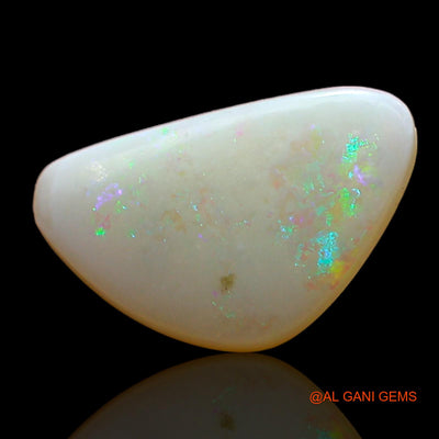 1.00 Cts Natural Australian Fire Opal Loose Gemstone Fancy Cabochon 13x8x3 mm AD-976