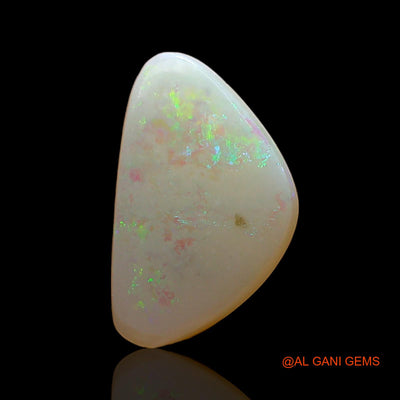 1.00 Cts Natural Australian Fire Opal Loose Gemstone Fancy Cabochon 13x8x3 mm AD-976