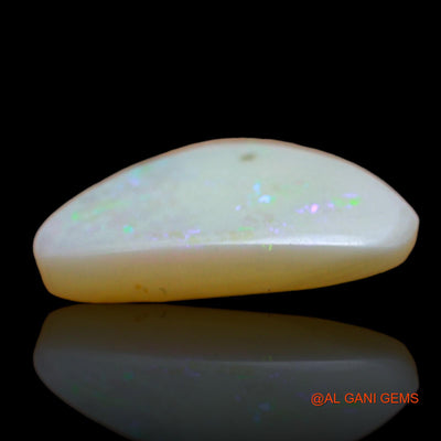 1.00 Cts Natural Australian Fire Opal Loose Gemstone Fancy Cabochon 13x8x3 mm AD-976
