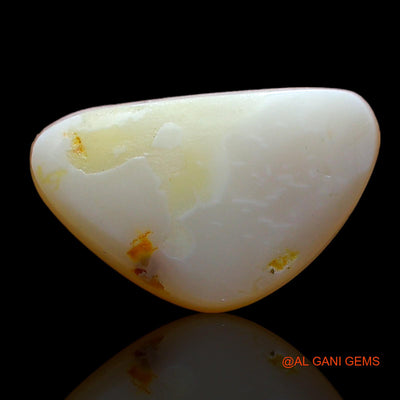 1.00 Cts Natural Australian Fire Opal Loose Gemstone Fancy Cabochon 13x8x3 mm AD-976