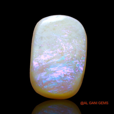 3.00 Cts Natural Australian Fire Opal Loose Gemstone Oval Cabochon 12x8x3 mm AD-978